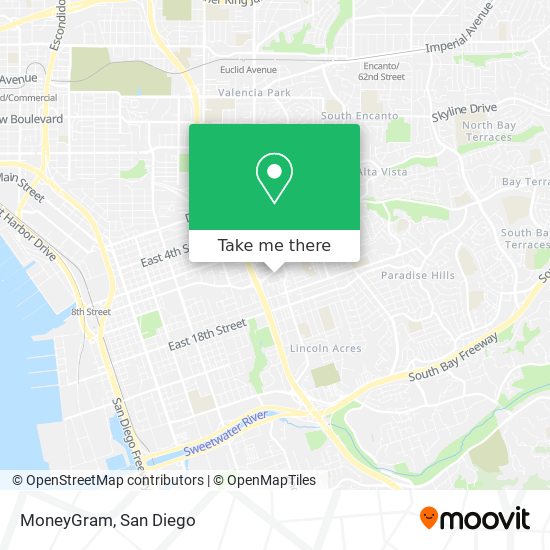 MoneyGram map