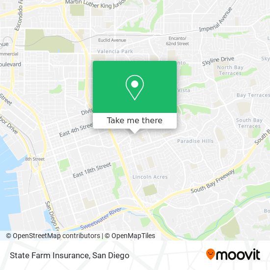 State Farm Insurance map