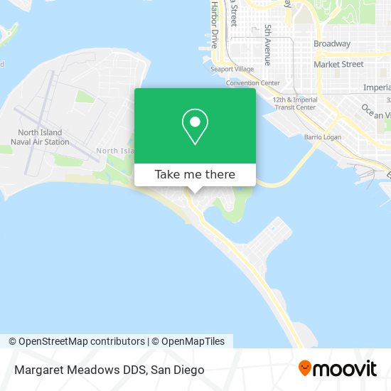 Margaret Meadows DDS map