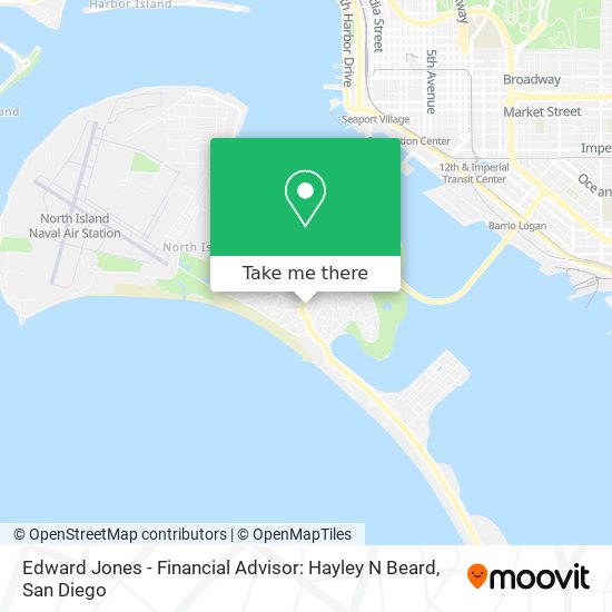 Mapa de Edward Jones - Financial Advisor: Hayley N Beard