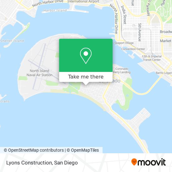 Lyons Construction map