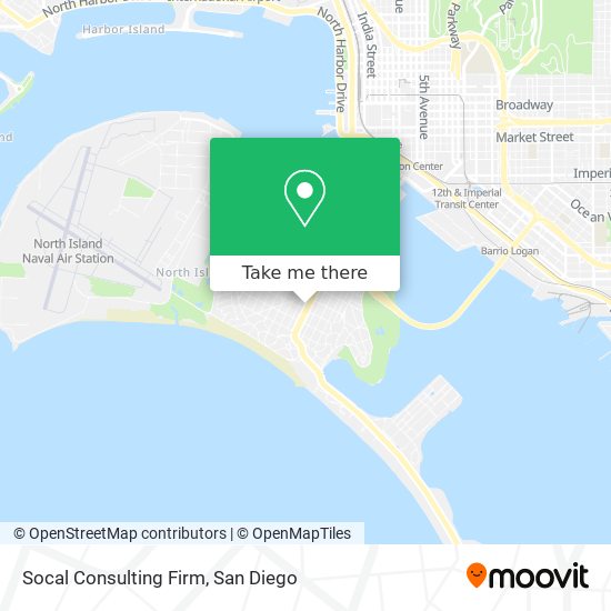 Socal Consulting Firm map