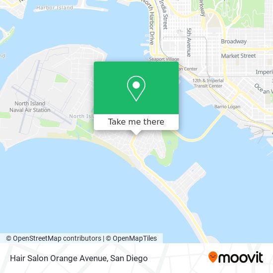 Mapa de Hair Salon Orange Avenue