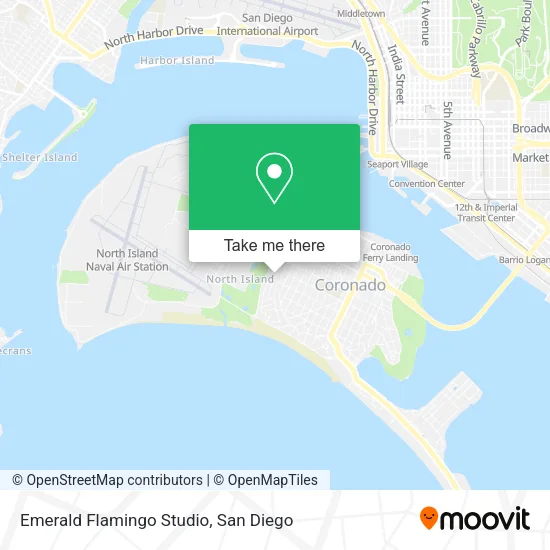Mapa de Emerald Flamingo Studio