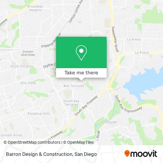 Barron Design & Construction map