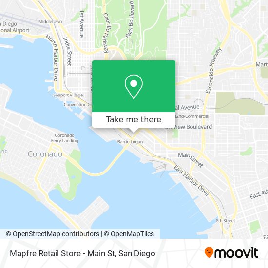 Mapfre Retail Store - Main St map