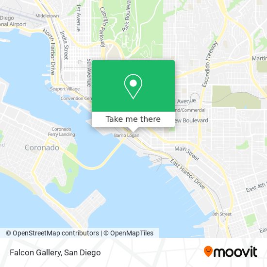 Falcon Gallery map