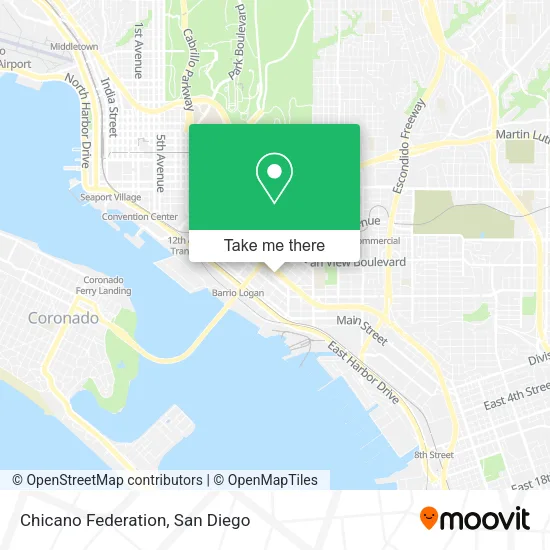 Chicano Federation map