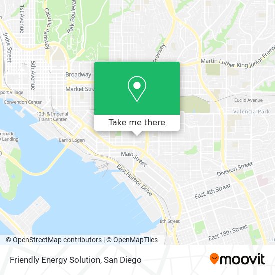 Friendly Energy Solution map