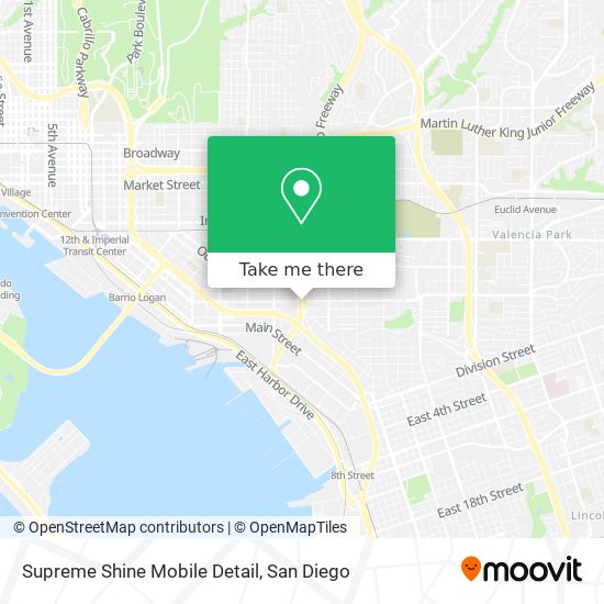 Supreme Shine Mobile Detail map