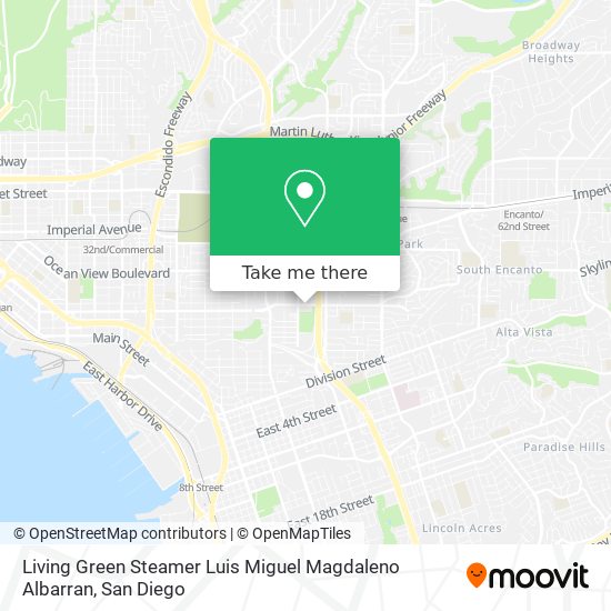 Living Green Steamer Luis Miguel Magdaleno Albarran map