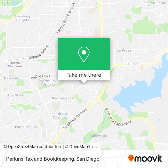 Mapa de Perkins Tax and Bookkeeping