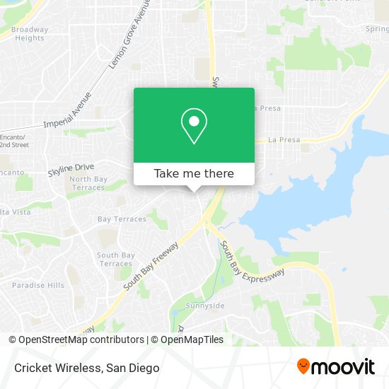 Cricket Wireless map