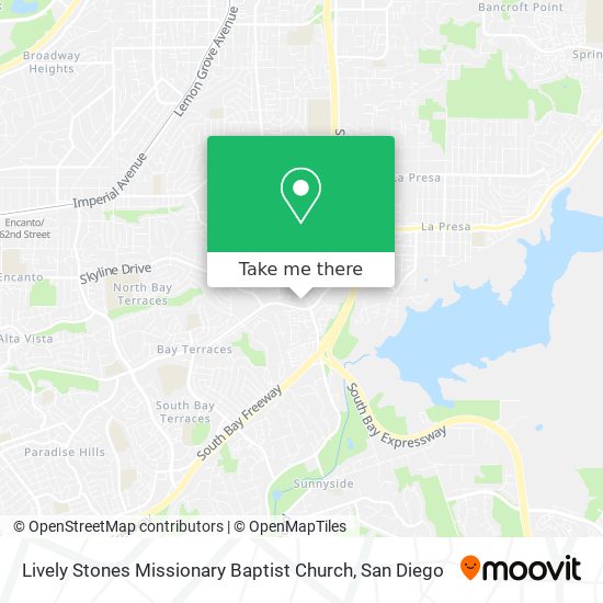 Lively Stones Missionary Baptist Church map