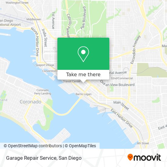Garage Repair Service map
