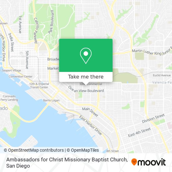 Mapa de Ambassadors for Christ Missionary Baptist Church