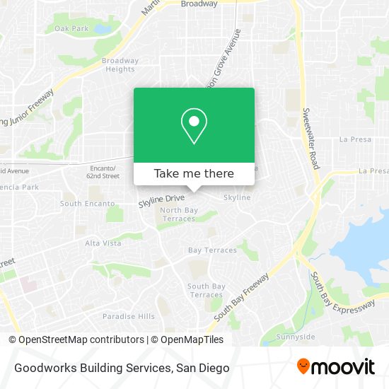 Mapa de Goodworks Building Services