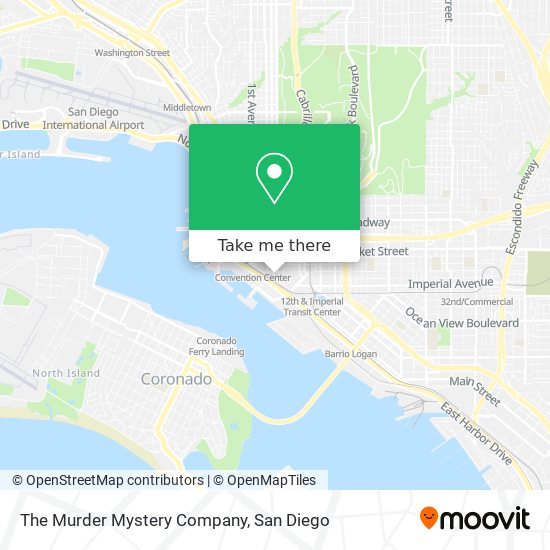 The Murder Mystery Company map