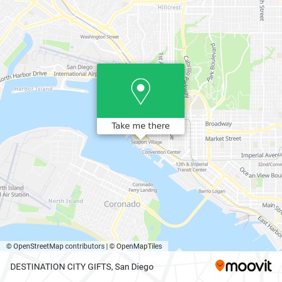 Mapa de DESTINATION CITY GIFTS