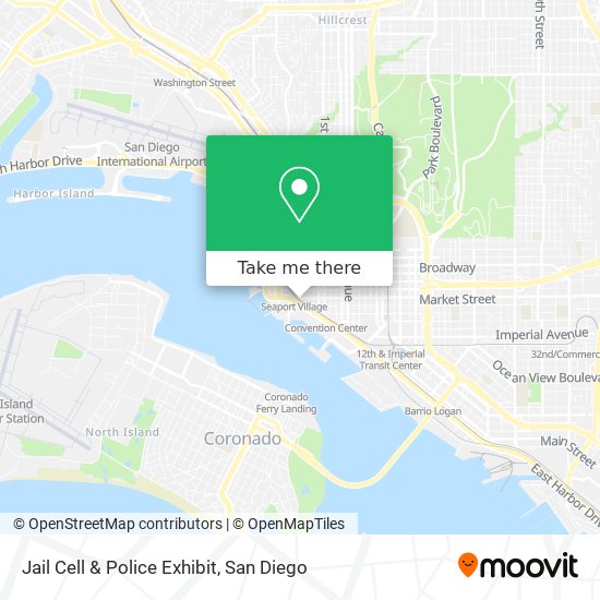 Jail Cell & Police Exhibit map