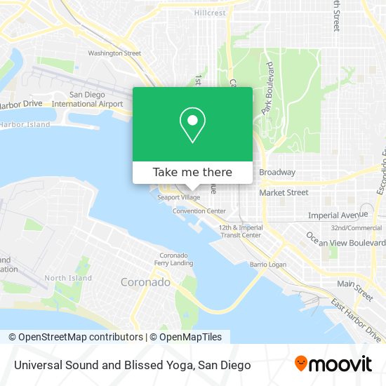 Universal Sound and Blissed Yoga map