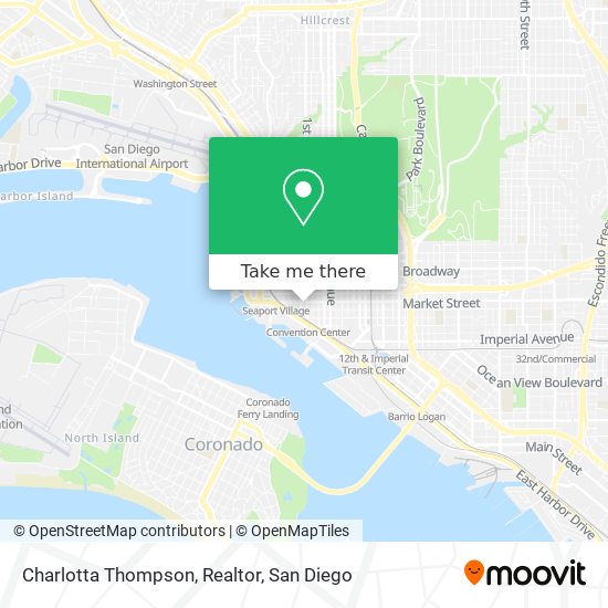 Mapa de Charlotta Thompson, Realtor