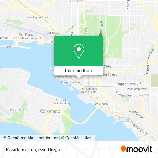 Residence Inn map
