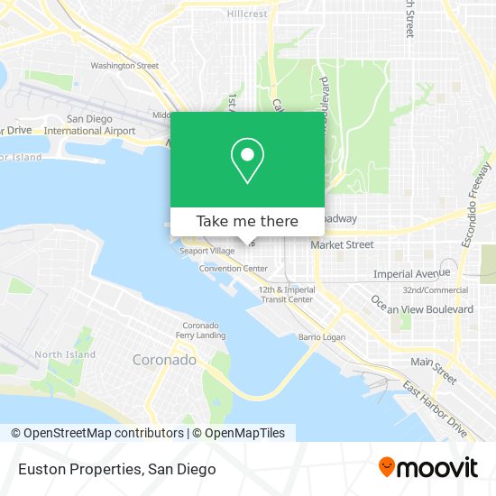 Euston Properties map