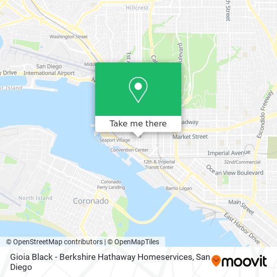 Mapa de Gioia Black - Berkshire Hathaway Homeservices