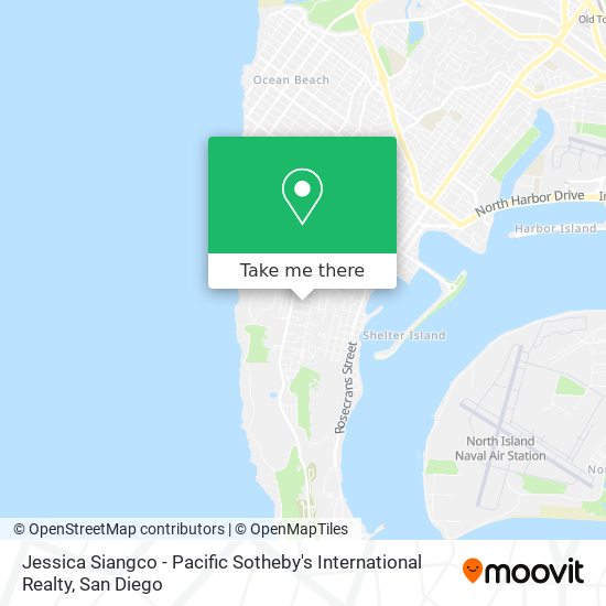 Mapa de Jessica Siangco - Pacific Sotheby's International Realty