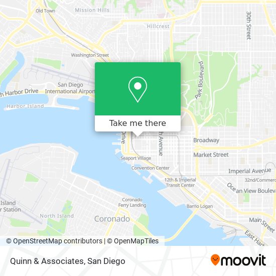 Quinn & Associates map