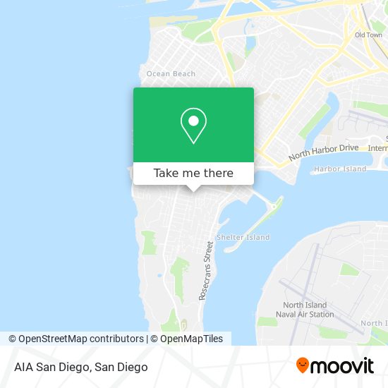 AIA San Diego map