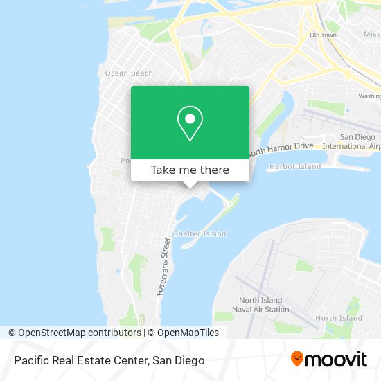 Pacific Real Estate Center map