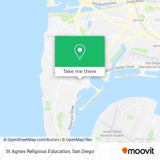 St Agnes Religious Education map