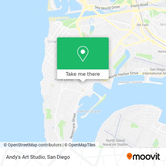 Mapa de Andy's Art Studio