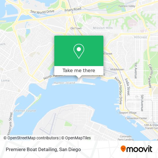 Premiere Boat Detailing map