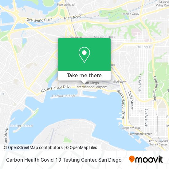Carbon Health Covid-19 Testing Center map