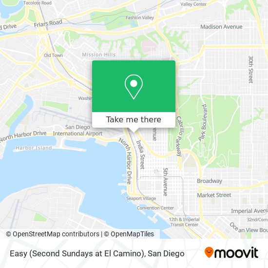 Mapa de Easy (Second Sundays at El Camino)