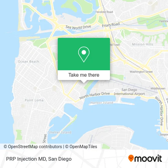 Mapa de PRP Injection MD