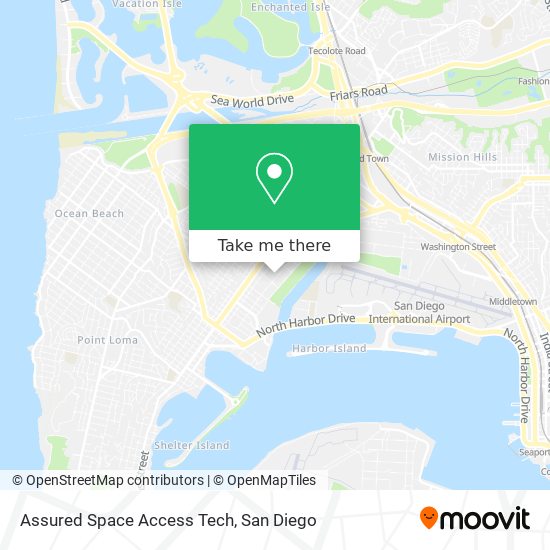 Mapa de Assured Space Access Tech