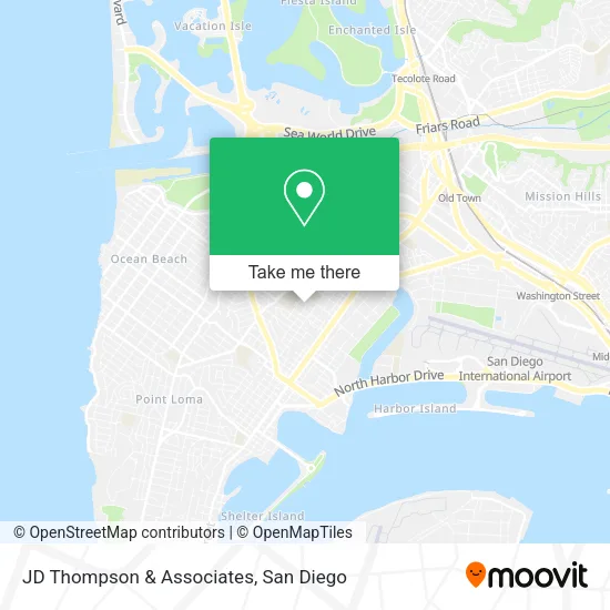 Mapa de JD Thompson & Associates