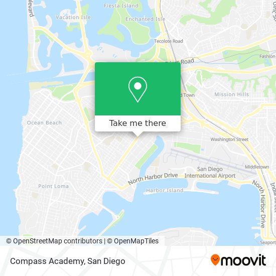 Compass Academy map