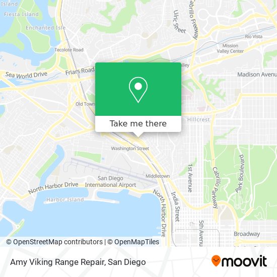 Amy Viking Range Repair map