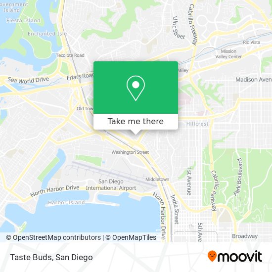 Taste Buds map