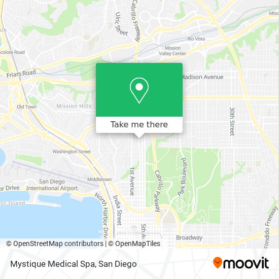 Mystique Medical Spa map