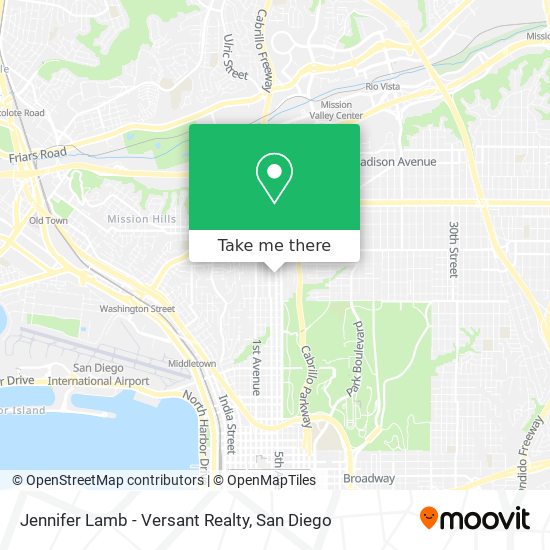 Jennifer Lamb - Versant Realty map