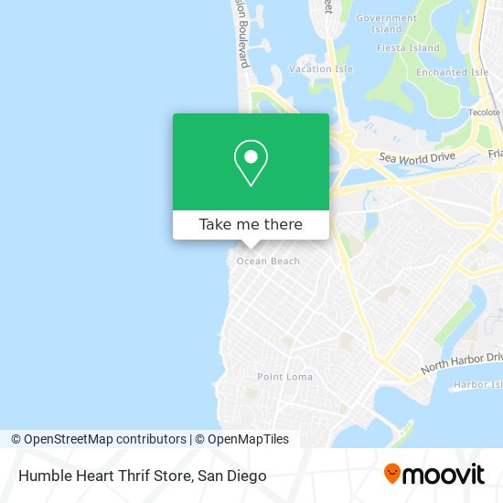 Humble Heart Thrif Store map