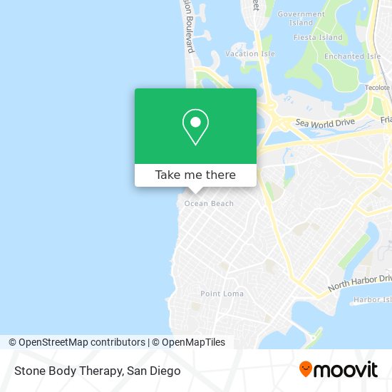 Stone Body Therapy map