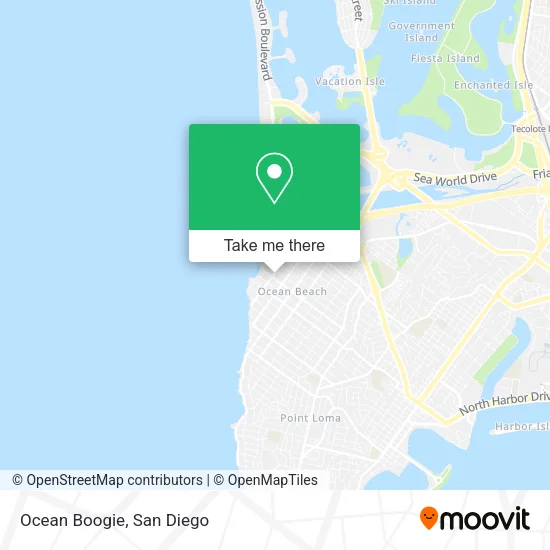 Mapa de Ocean Boogie