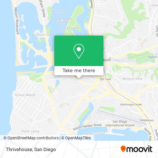 Thrivehouse map